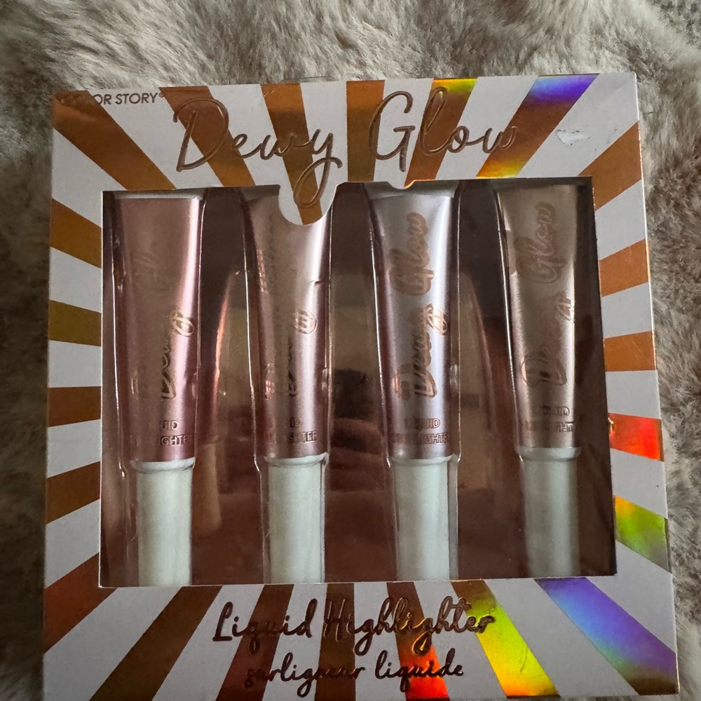 Color Story Dewy Glow Liquid Highlighters Set